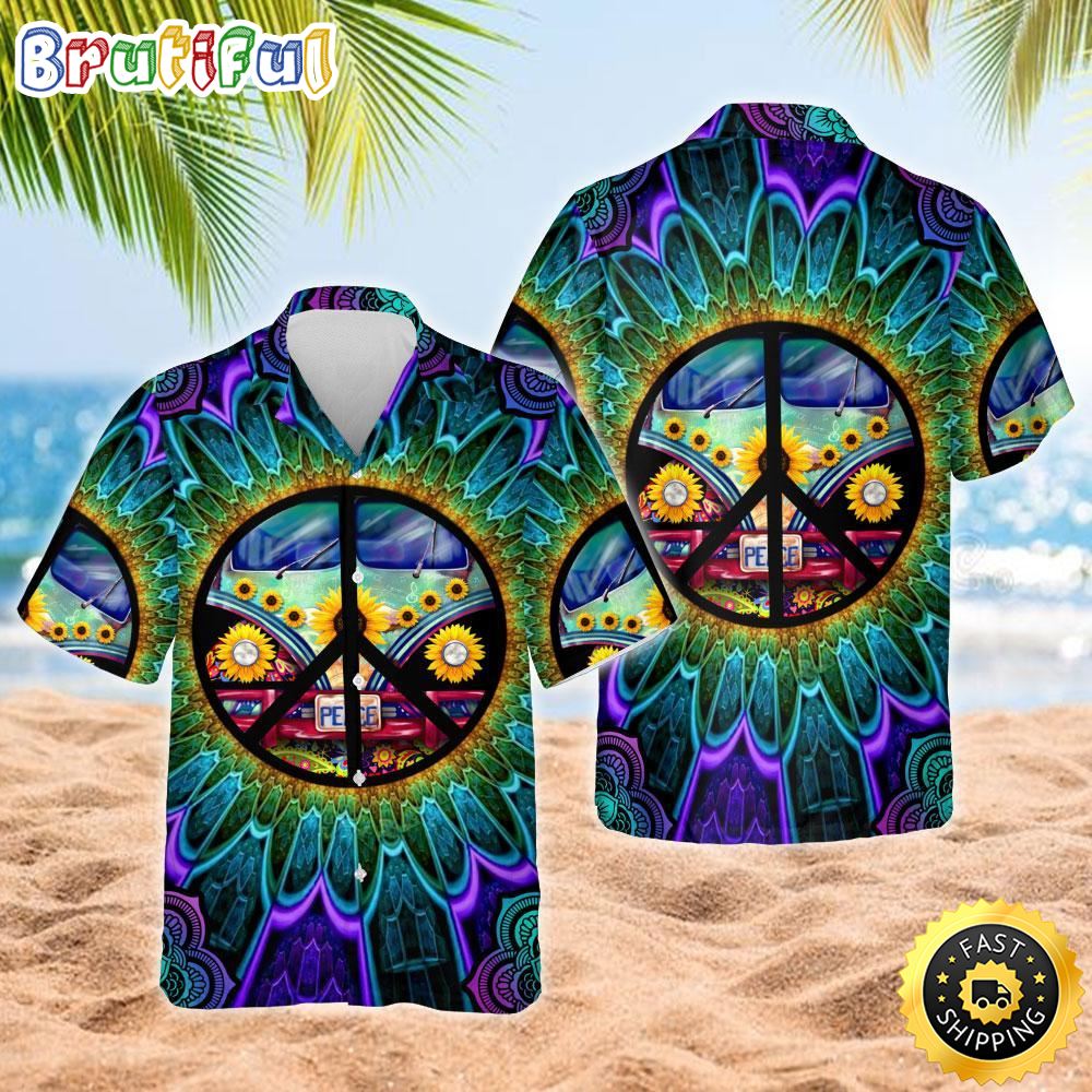 Every Little Thing Is Gonna Be Alright Hippie Hawaiian Shirt Beachwear For Men Gifts For Young Adults 1 yisqg3