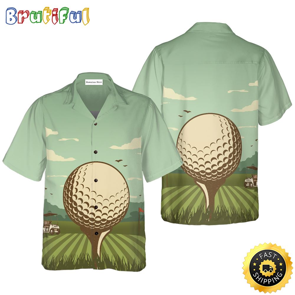 Golf In A Beautiful Day Hawaiian Golf Shirt For Sport Lovers In Summer hmdm9i