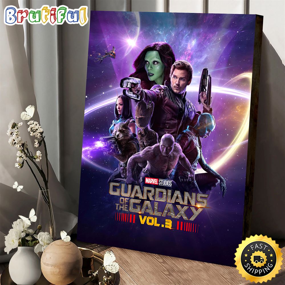Guardians Of The Galaxy Movie Poster Poster Canvas