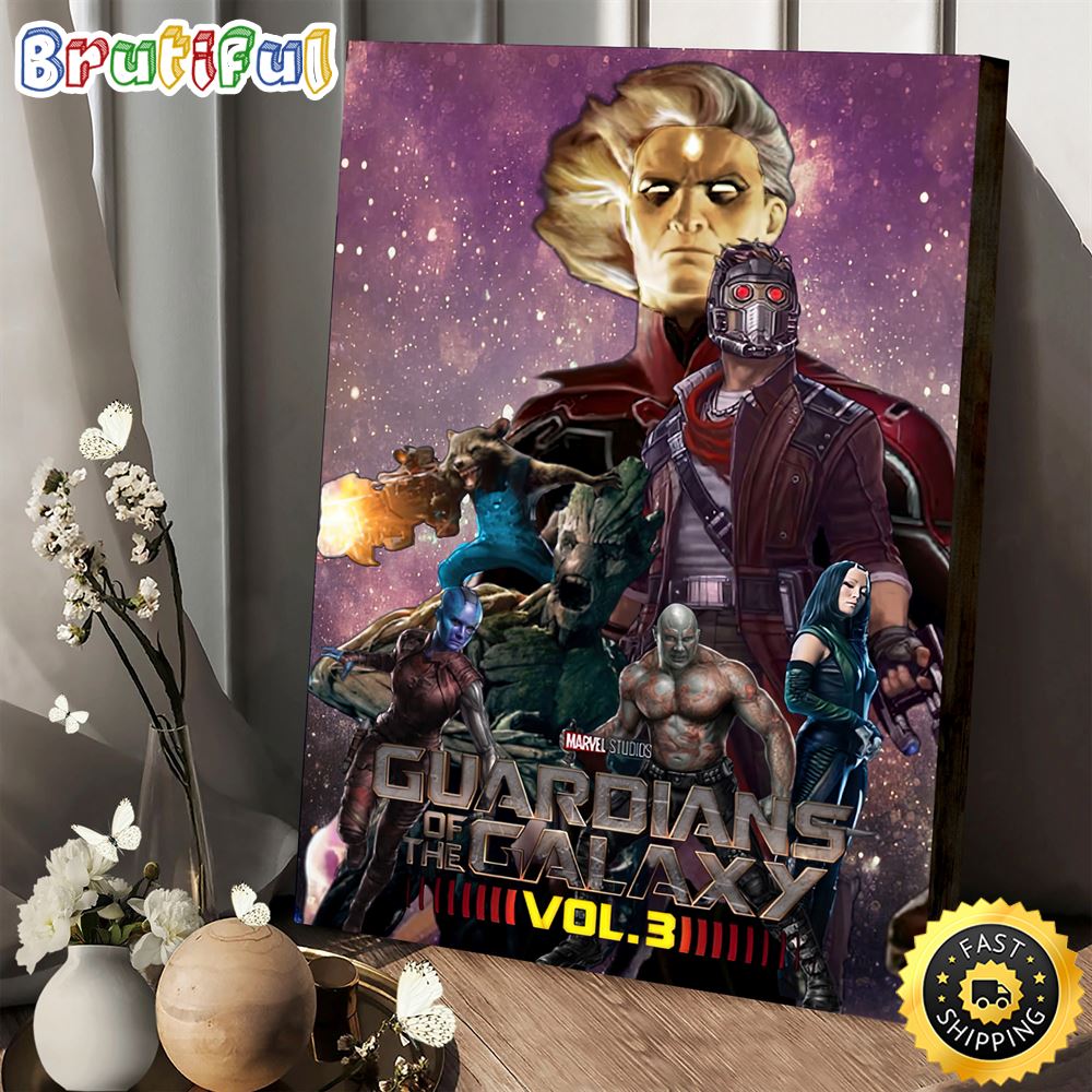Guardians Of The Galaxy Vol 3 Poster Poster Canvas