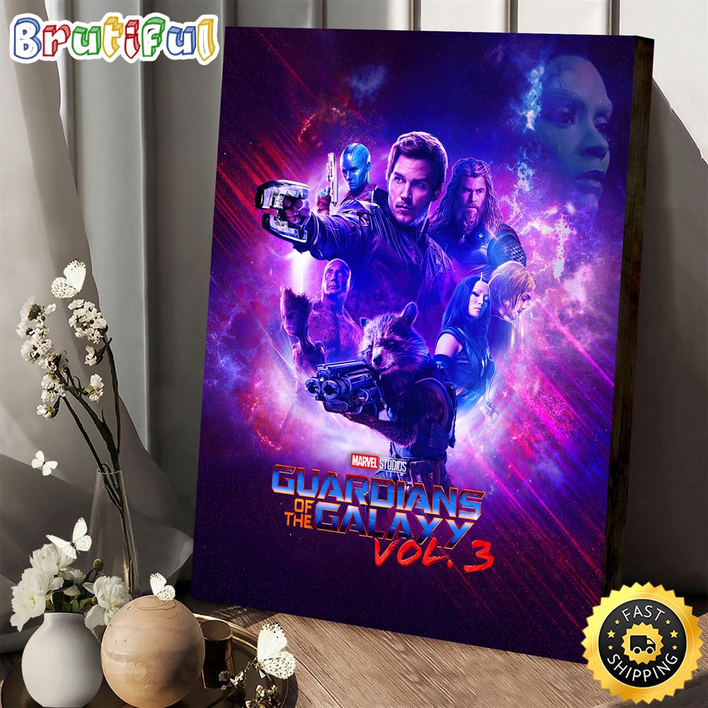 Guardians Of The Galaxy Vol. 3 2023 Poster Canvas