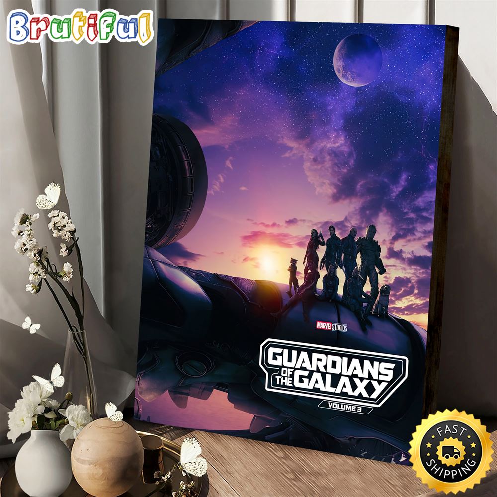 Guardians Of The Galaxy Volume 3 Poster Canvas