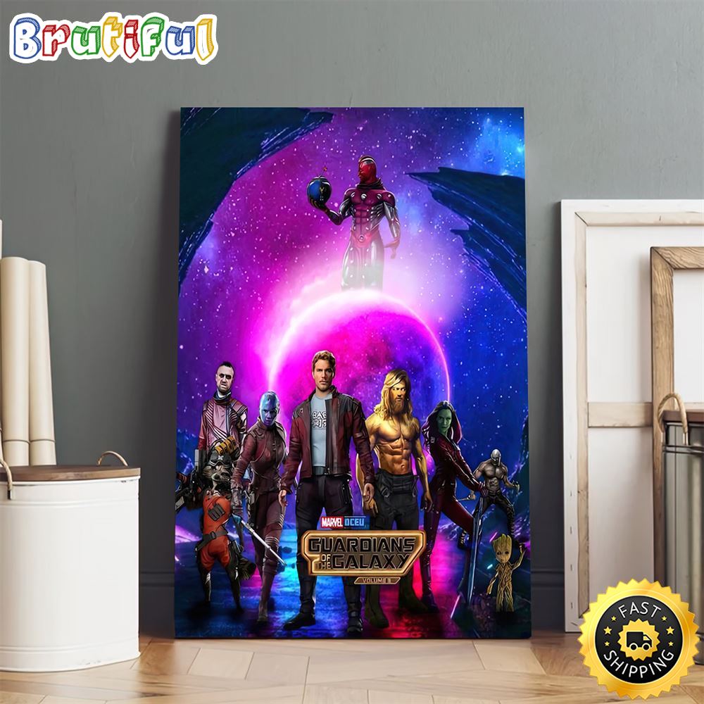 Guardians Of The Galax Vol 3 Poster Canvas rxshtt