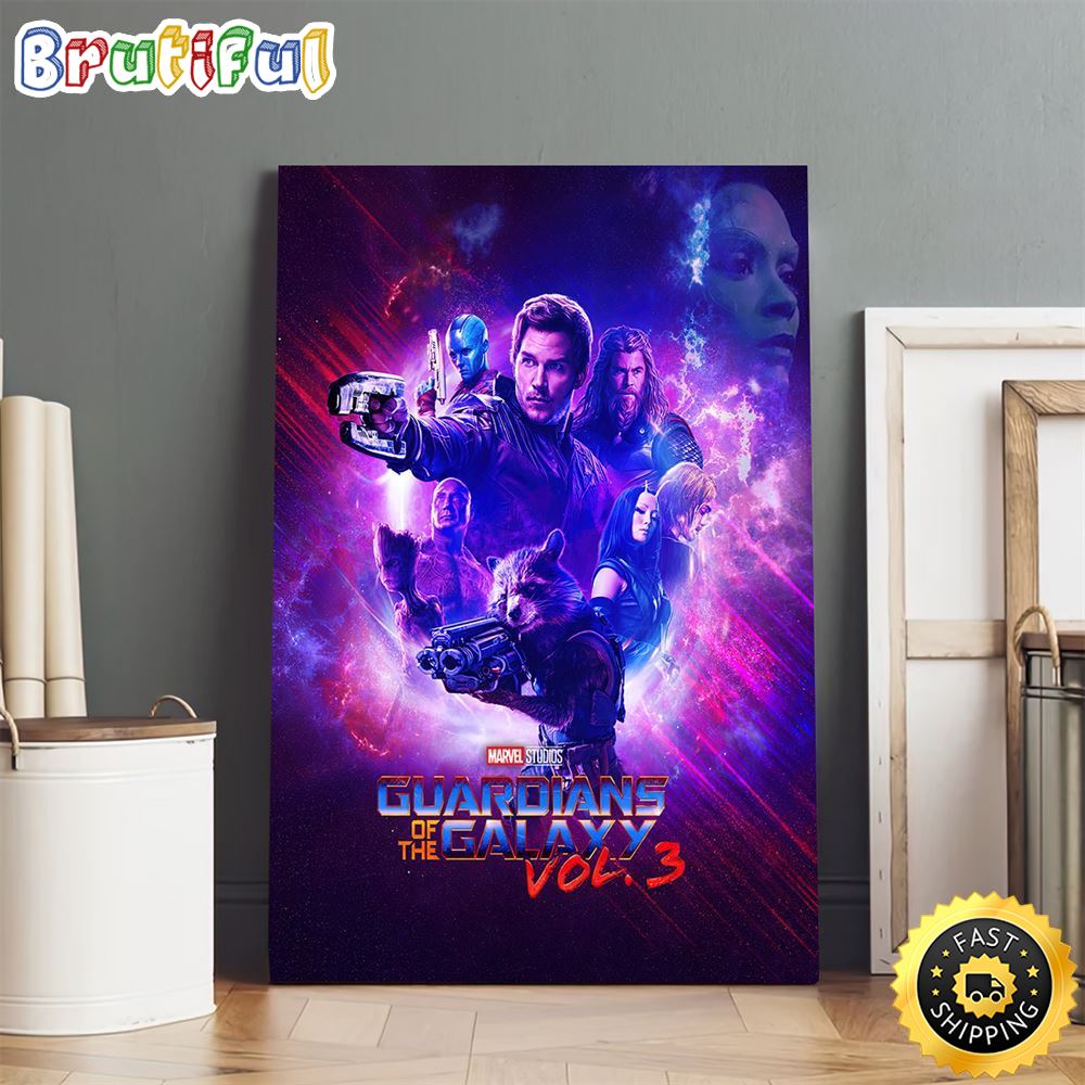Guardians Of The Galaxy Vol. 3 2023 Poster Canvas i82su8
