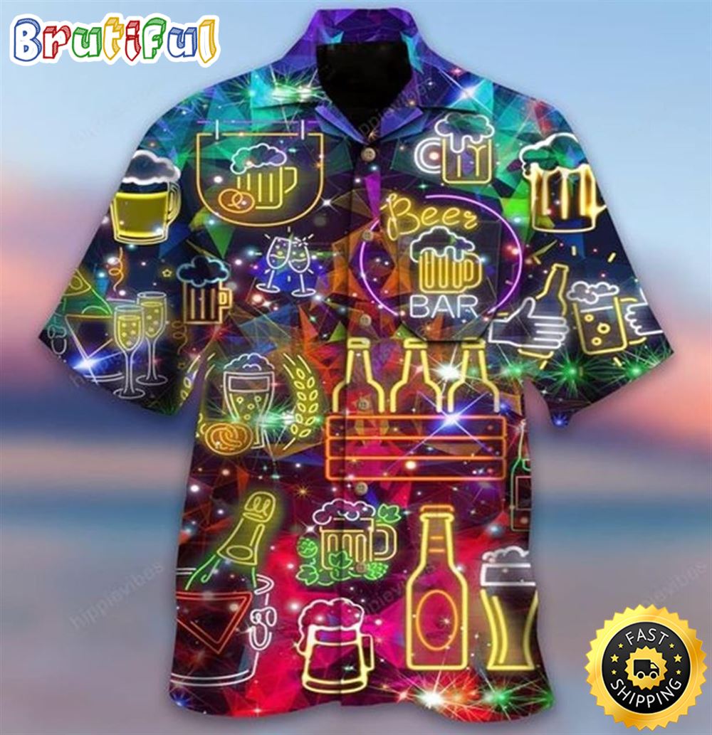 Its Beer Oclock Summer Beer Hawaiian Shirt gca9jf