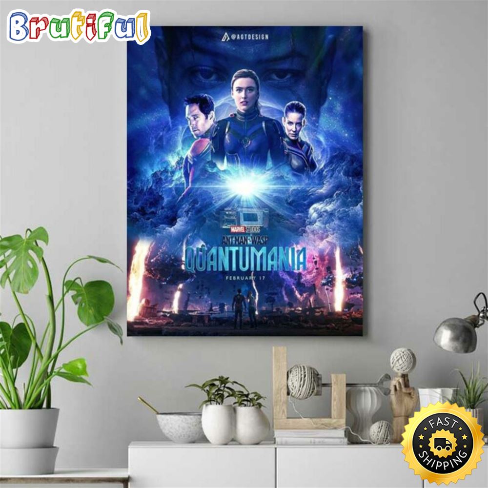 Marvel Ant man And The Wasp Quantumania Poster Movie qb9hmw