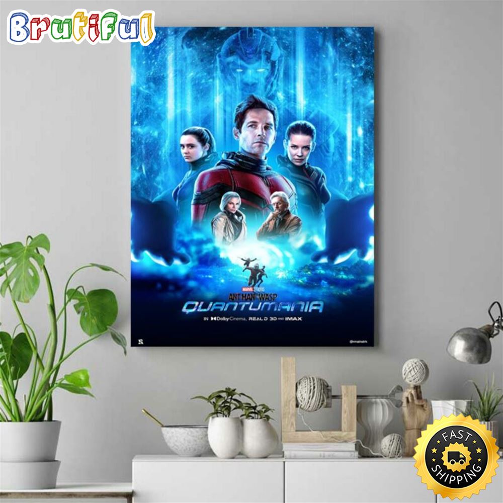 Movie Ant man And The Wasp Quantumania Poster Canvas jfimpz