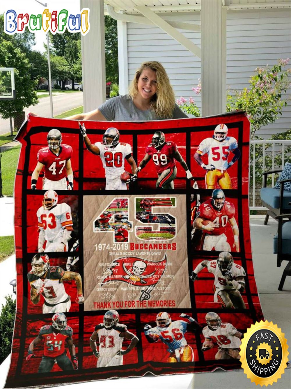 NFL Tampa Bay Buccaneers Legends For Fan NFL Football Blanket Gift pbr8kd