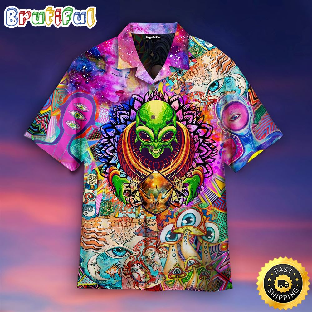 Psychic Things Are Wild Free Hippies Hippie Hawaiian Shirt Beachwear For Men Gifts For Young Adults 1 buuhx9