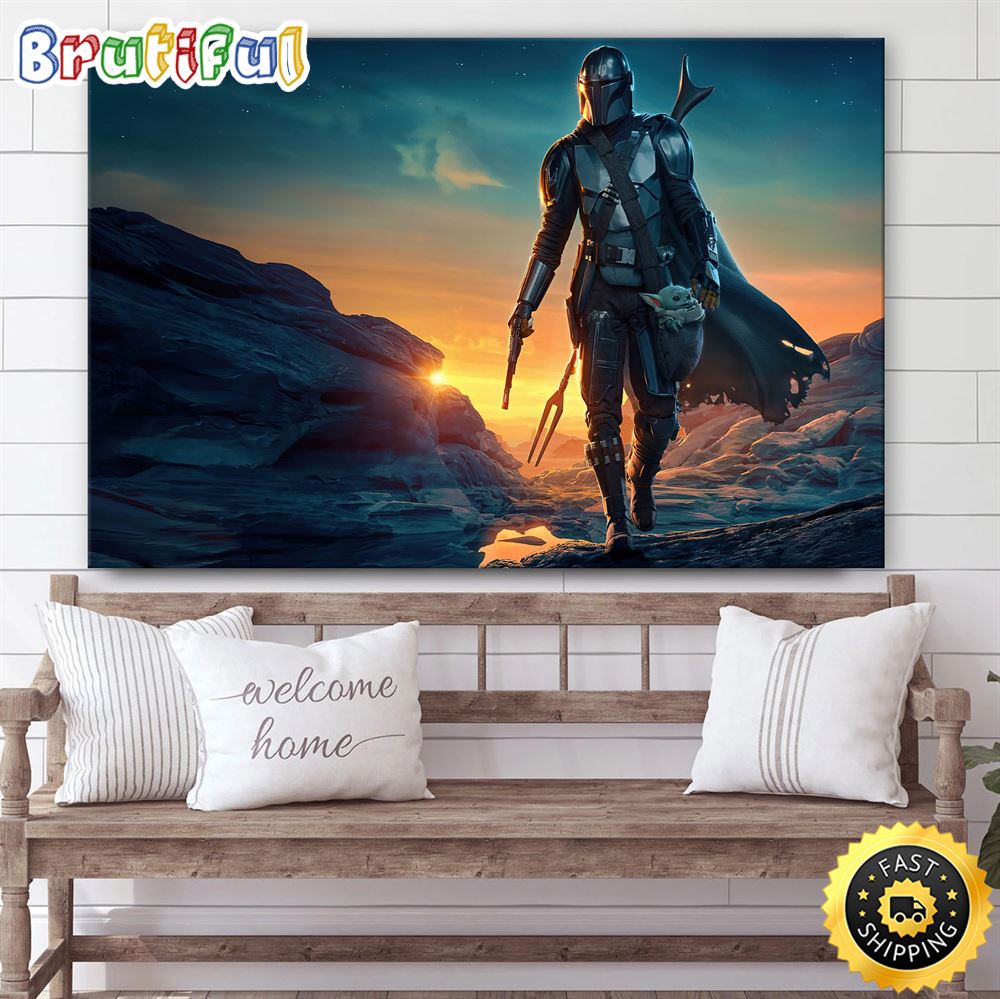 The Mandalorian Season 2 Poster Canvas