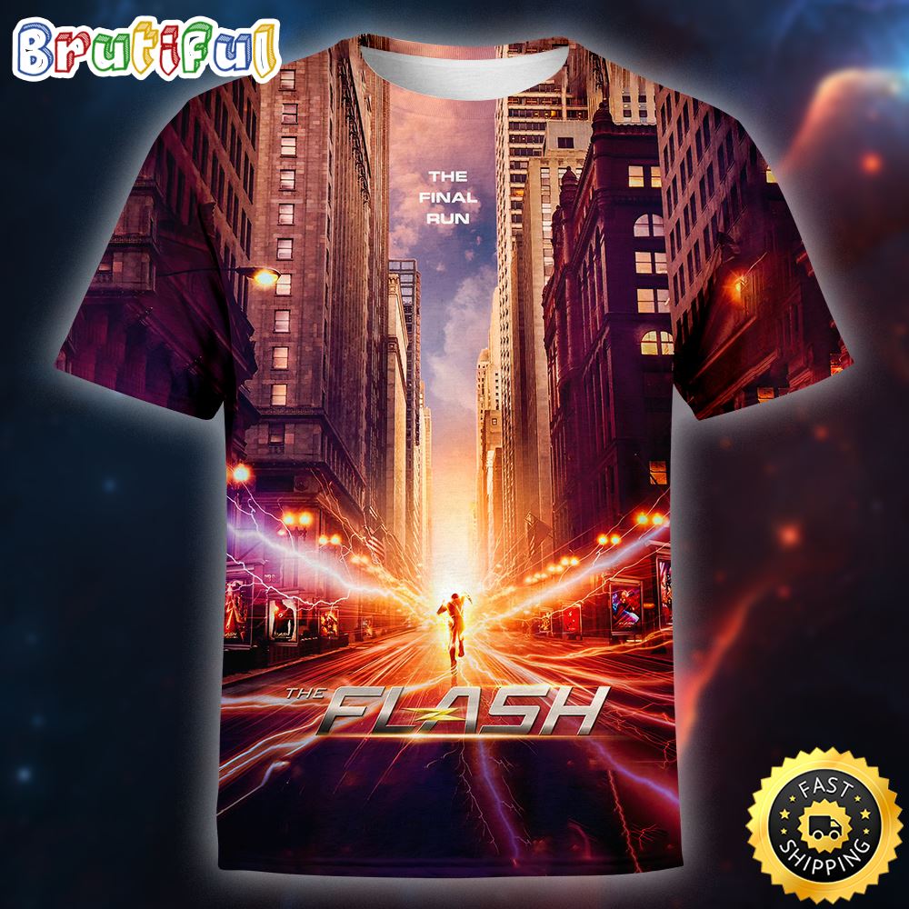 The Final Run Of The Flash Season 9 3d T Shirt All Over Print Shirts xmhh6q