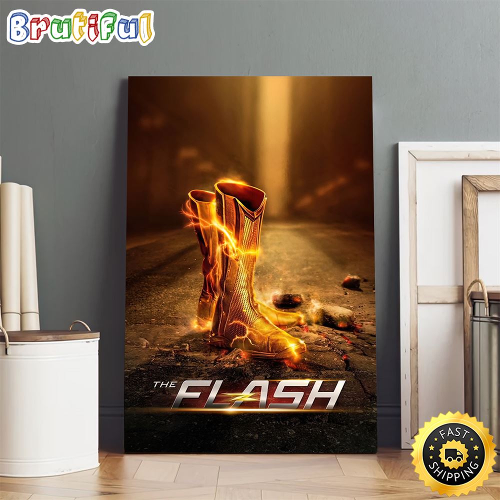 The Flash Final Season Poster Canvas fkhpdr