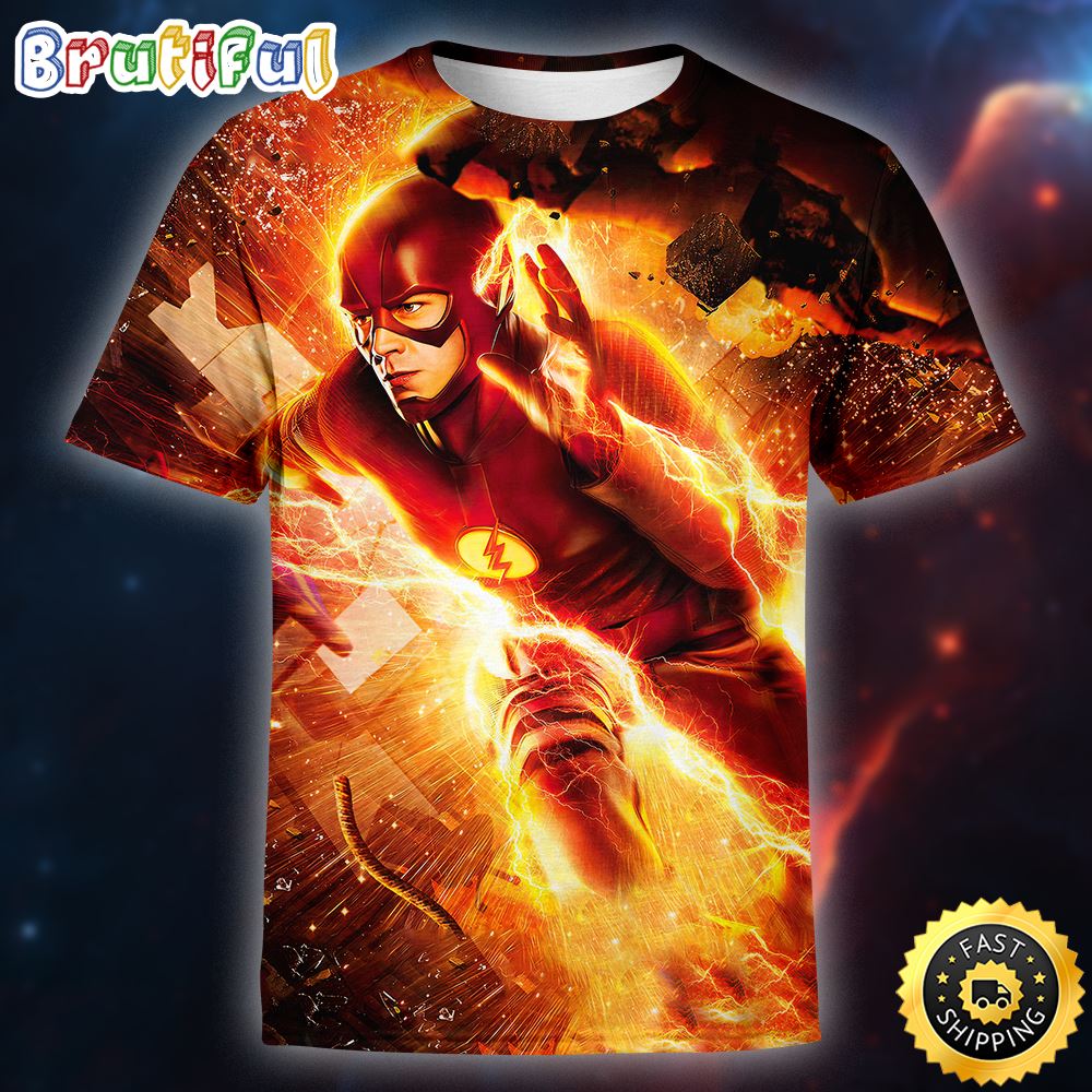 The Flash Season 9 3d T Shirt All Over Print Shirts le18z5