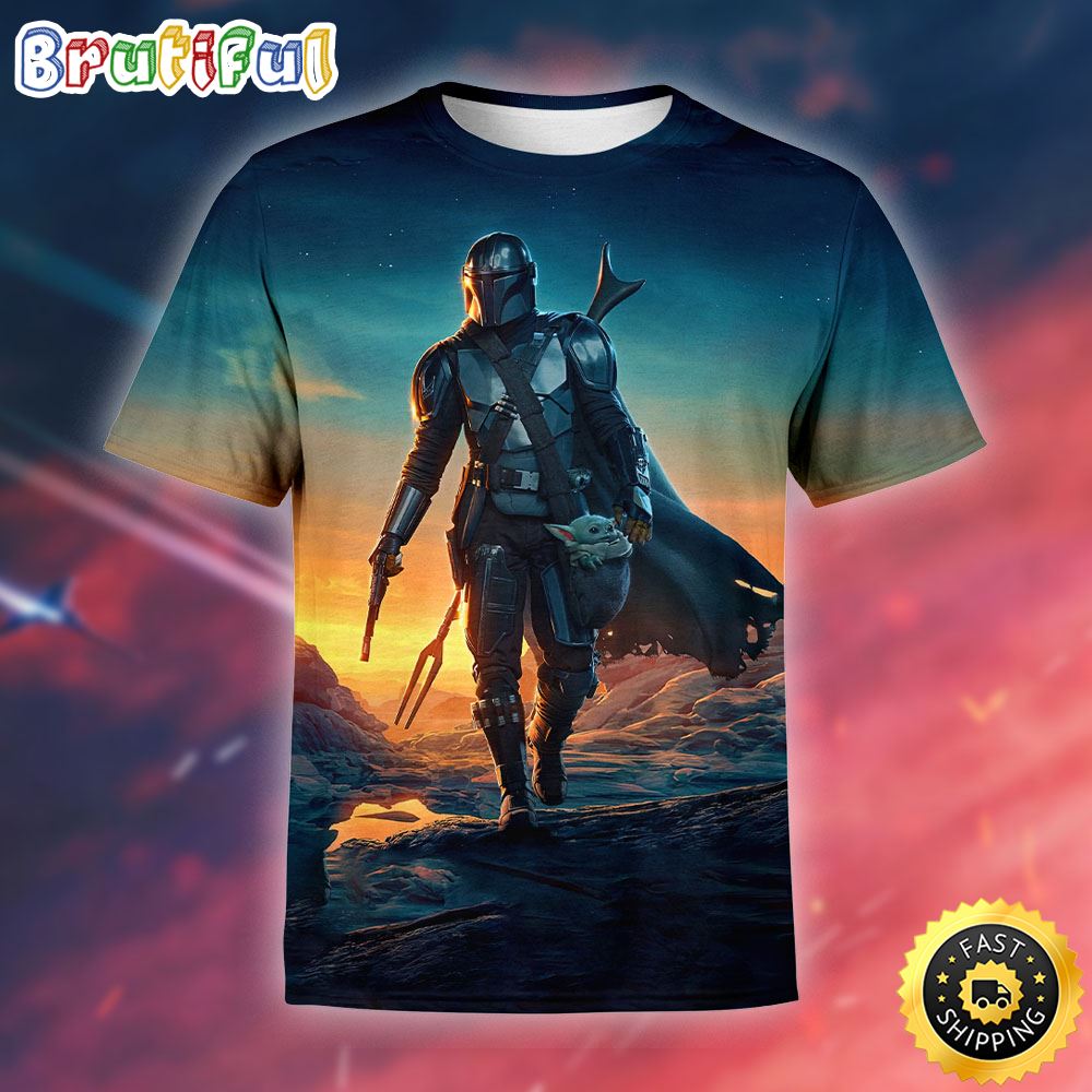 The Mandalorian Season 2 All Over Print Shirt zznrpw
