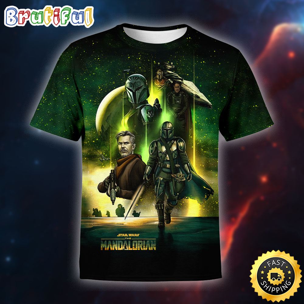 The Mandalorian Season 3 Poster All Over Print Shirt qvxmyd