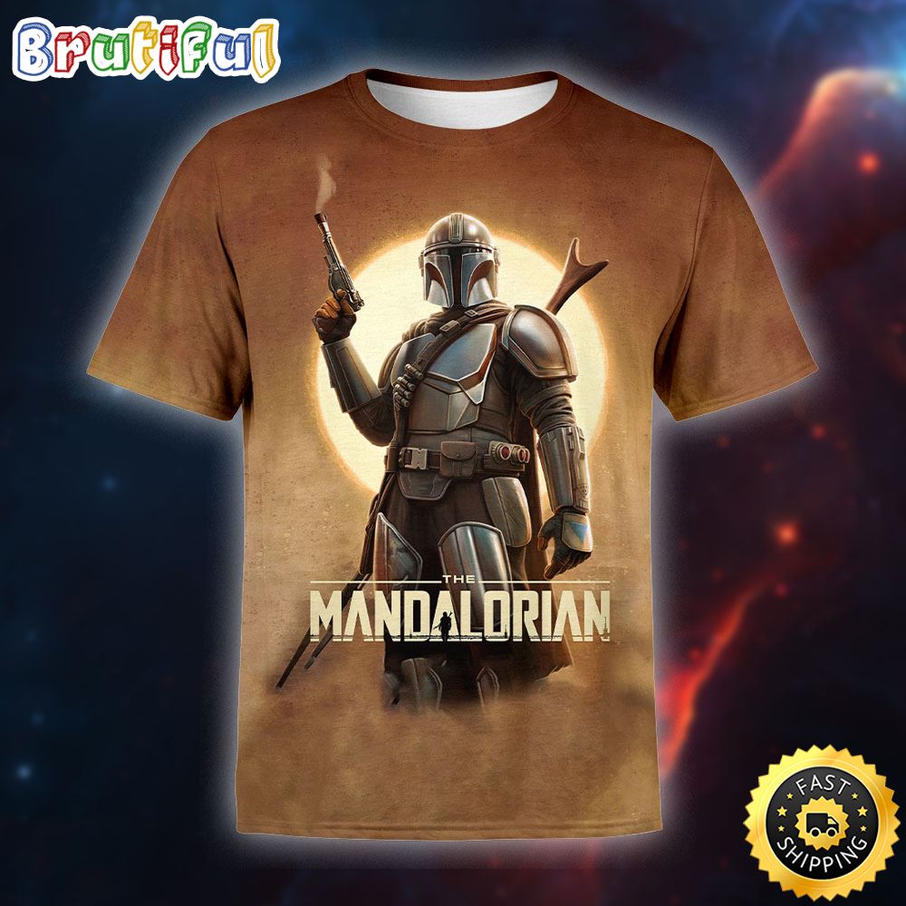 The Mandalorian Season 3 Poster Fan Art All Over Print Shirt bazlsl