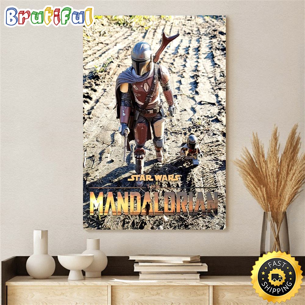 The Mandalorian Season 3 Promo Poster Canvas dircuc
