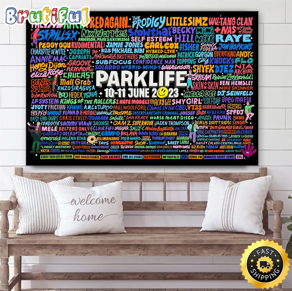 Wutang Clan Parklife 2023 Is Here Wu Tang Is Coming To The UK Canvas Poster ncm46o