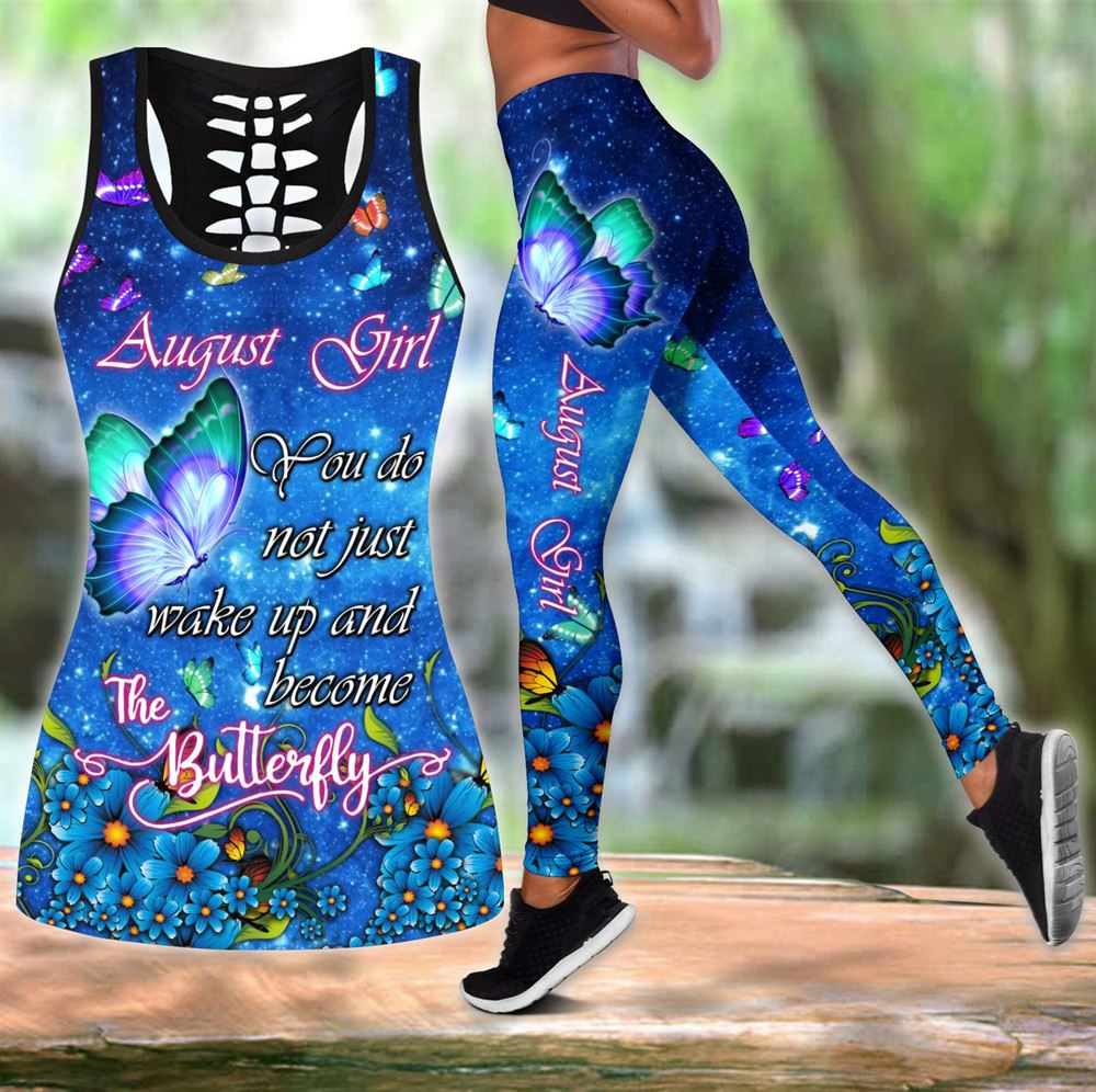 August Girl You Do Not Just Wake Up And Become All Over Printed Women s Tanktop Leggings Set Perfect Workout Outfits Gifts For Hippie Life 1 l3b0qp