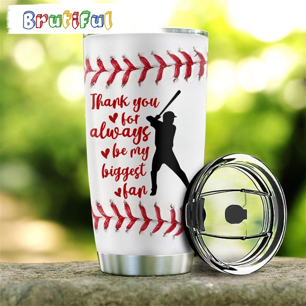 Baseball Mom Stainless Steel Tumbler Cup zmjcgo
