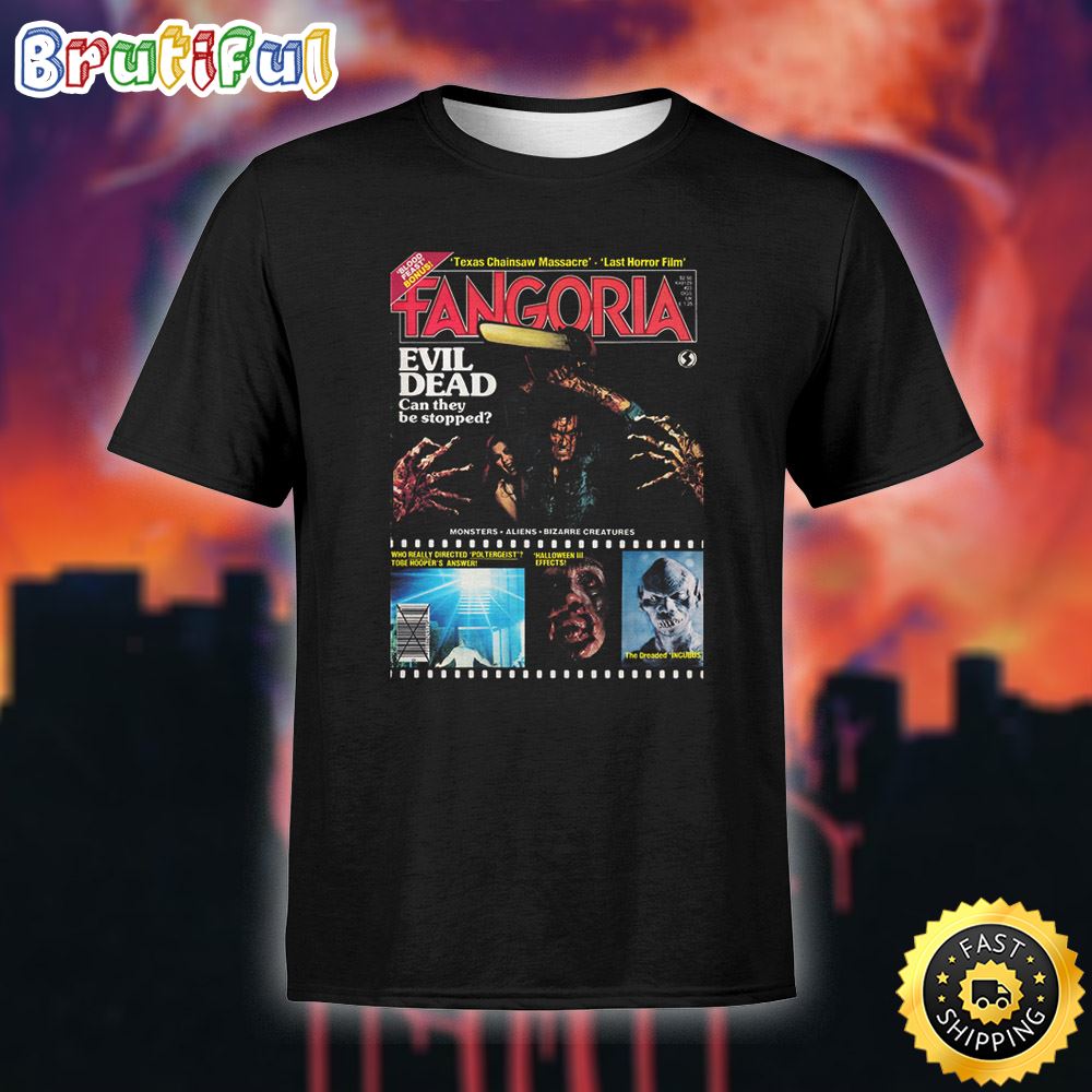 Evil Dead Can They Be Stopped Unisex Black T Shirt is2mao