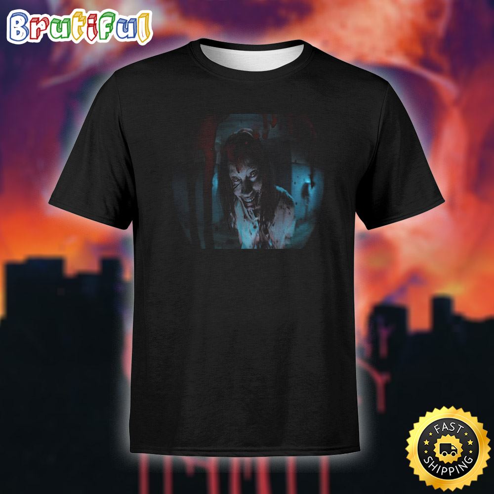 Evil Dead Rise Horrifying Unisex Black T Shirt oz8lhi