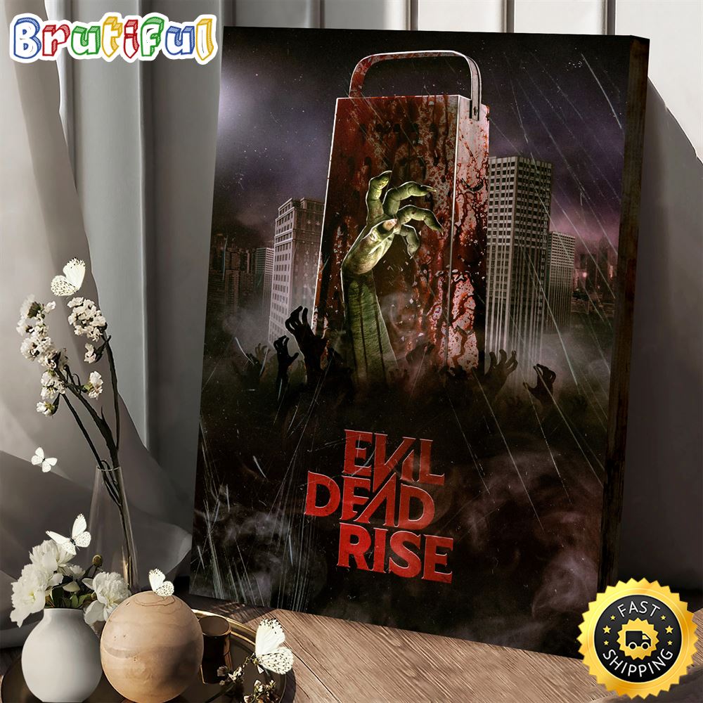 Evil Dead Rise Horror Hand Poster Canvas mudkhu