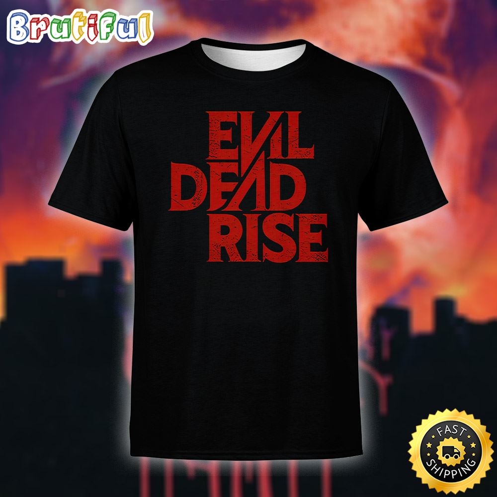 Evil Dead Rise In The Dark Unisex Black T Shirt c5p7tq