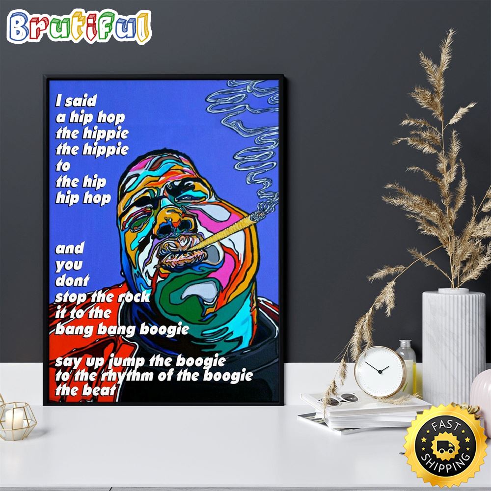 I Said A Hip Hop The Hippie Magical Hippie Poster Canvas mue9y2