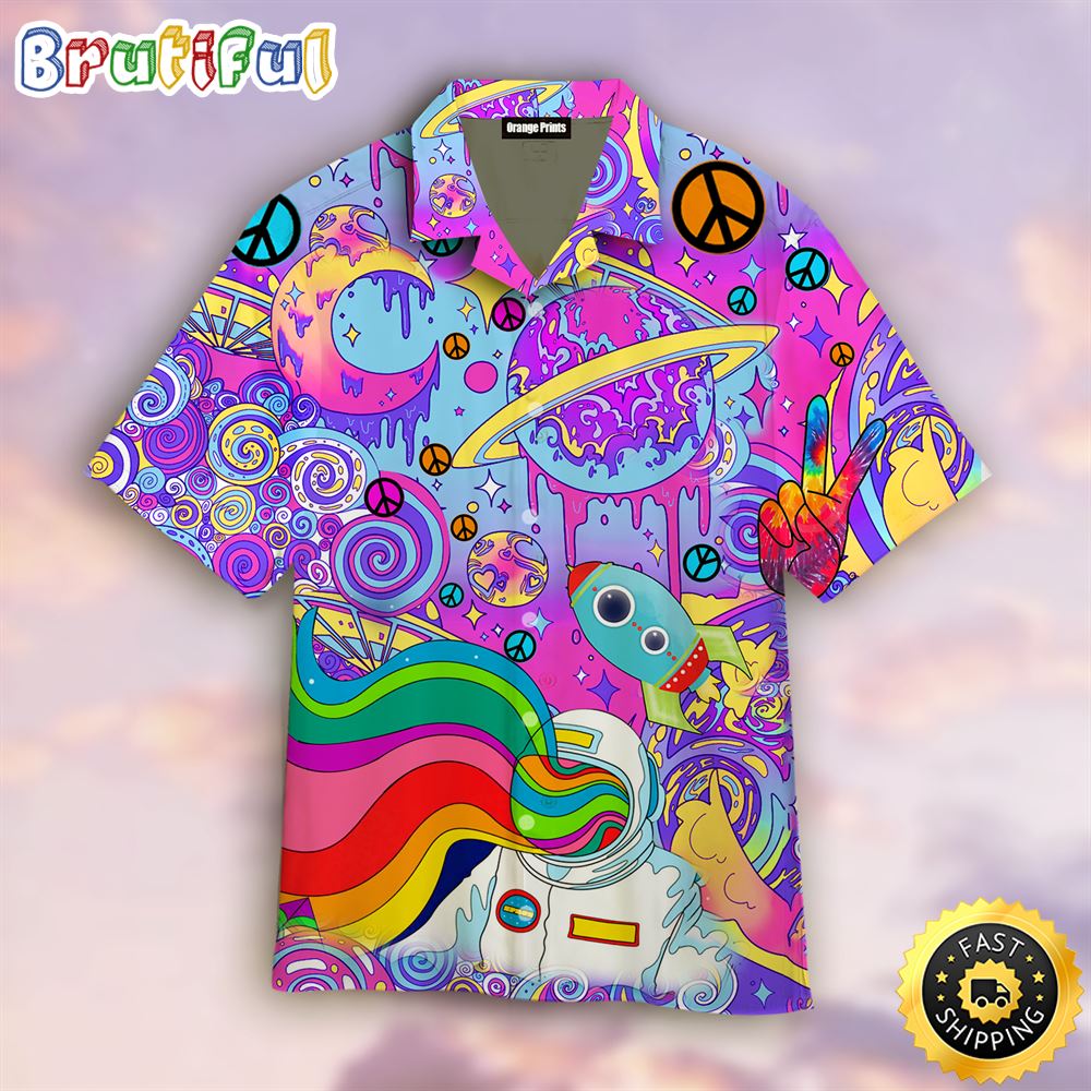 Apollo Hippie Summer Funny Peace Life Aloha Hawaiian Shirts ep2myh