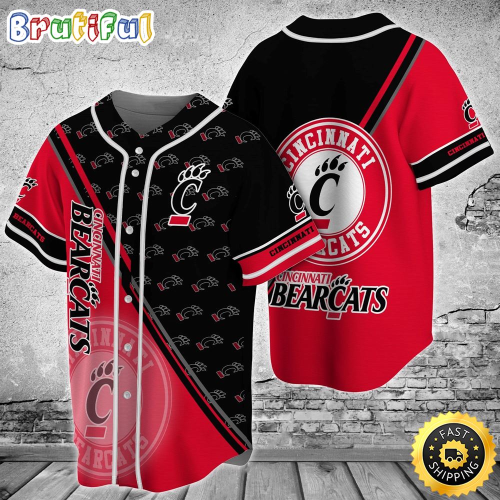 Cincinnati Bearcats MLB Baseball Jersey Shirt For Fans kjfdi3
