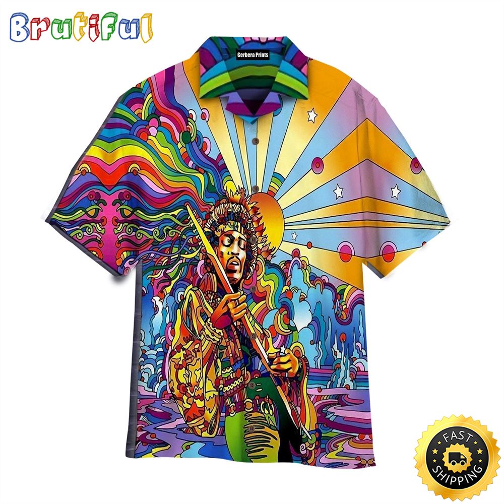 Hippie Summer Funny Style Aloha Hawaiian Shirts For Men And For Women lcodbw
