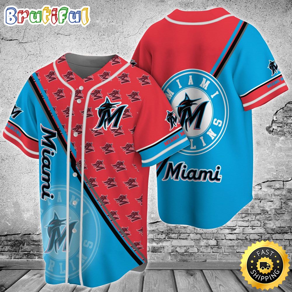 Miami Marlins MLB Baseball Jersey Shirt For Fans gkllwq