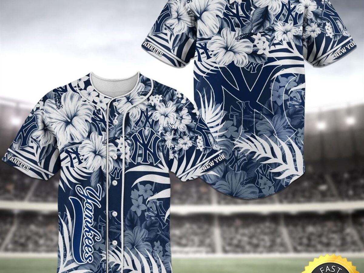 Yankees Hawaiian Shirt Day New York Yankees MLB American Flower