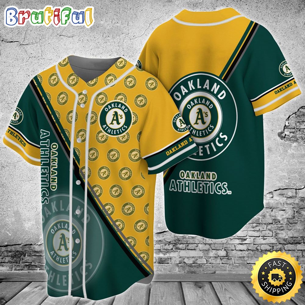 Oakland Athletics MLB Baseball Jersey Shirt For Fans rvuiep
