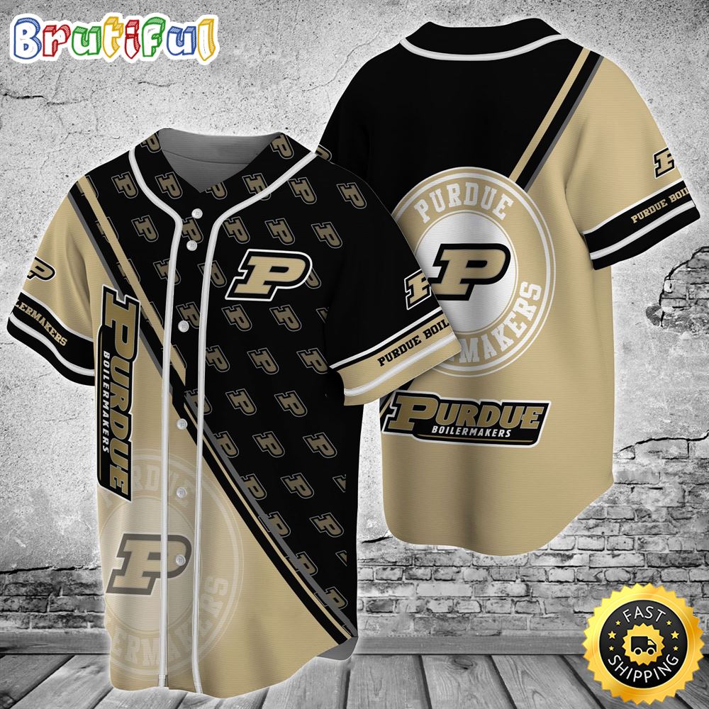 Purdue Boilermakers MLB Baseball Jersey Shirt For Fans hojjg2