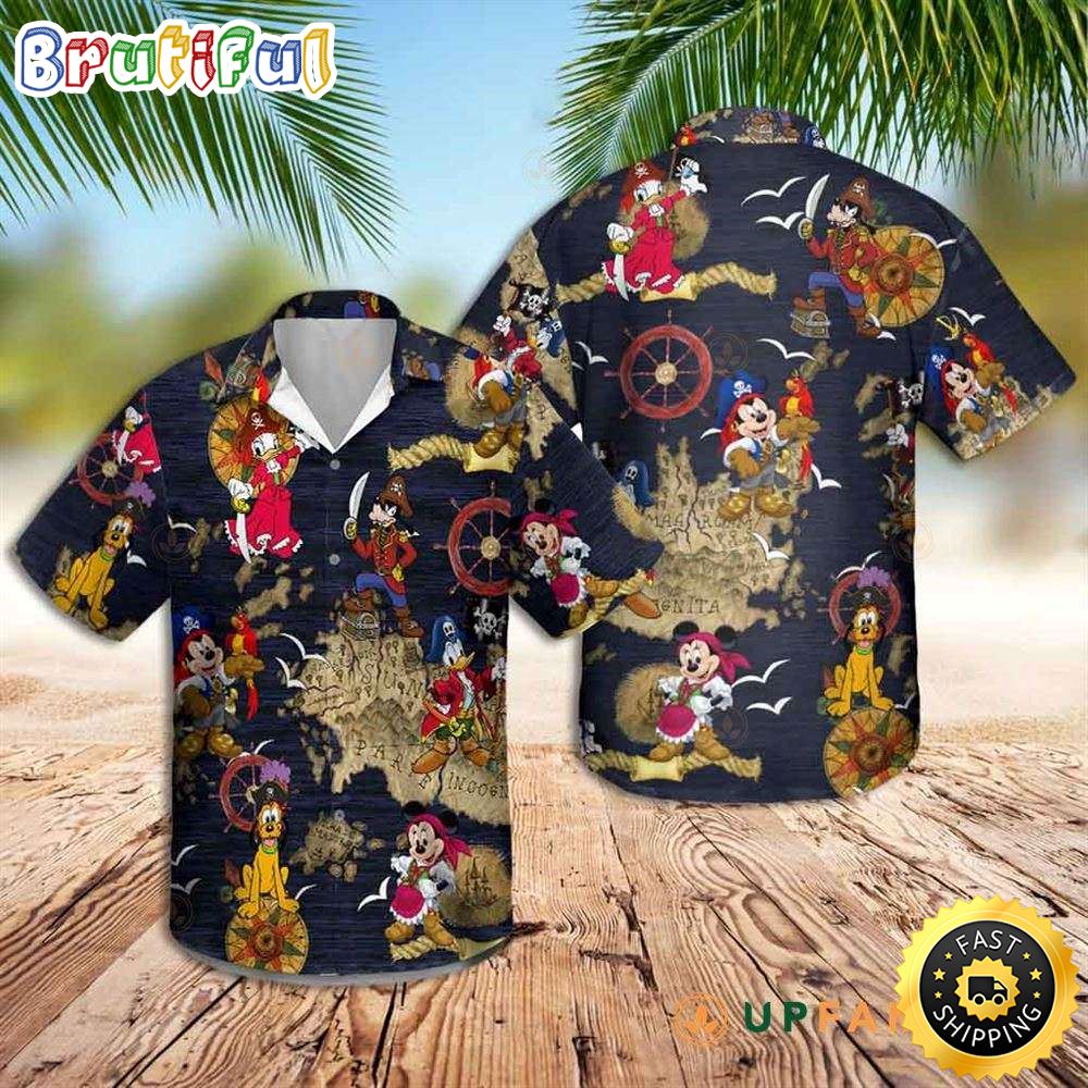 Disneyland Hawaiian Shirt Pirates Of Caribbean Best Hawaiian Shirts qshuub