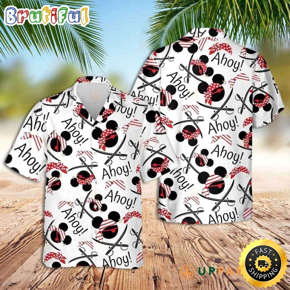 Hawaiian Shirt Disney Cruise Pirate Mickey And Friends Best Hawaiian Shirts cophtg