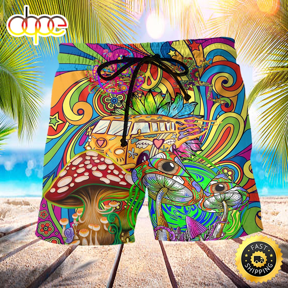 Hippie A Big Adventure Big Dream Beach Short iw6sc9