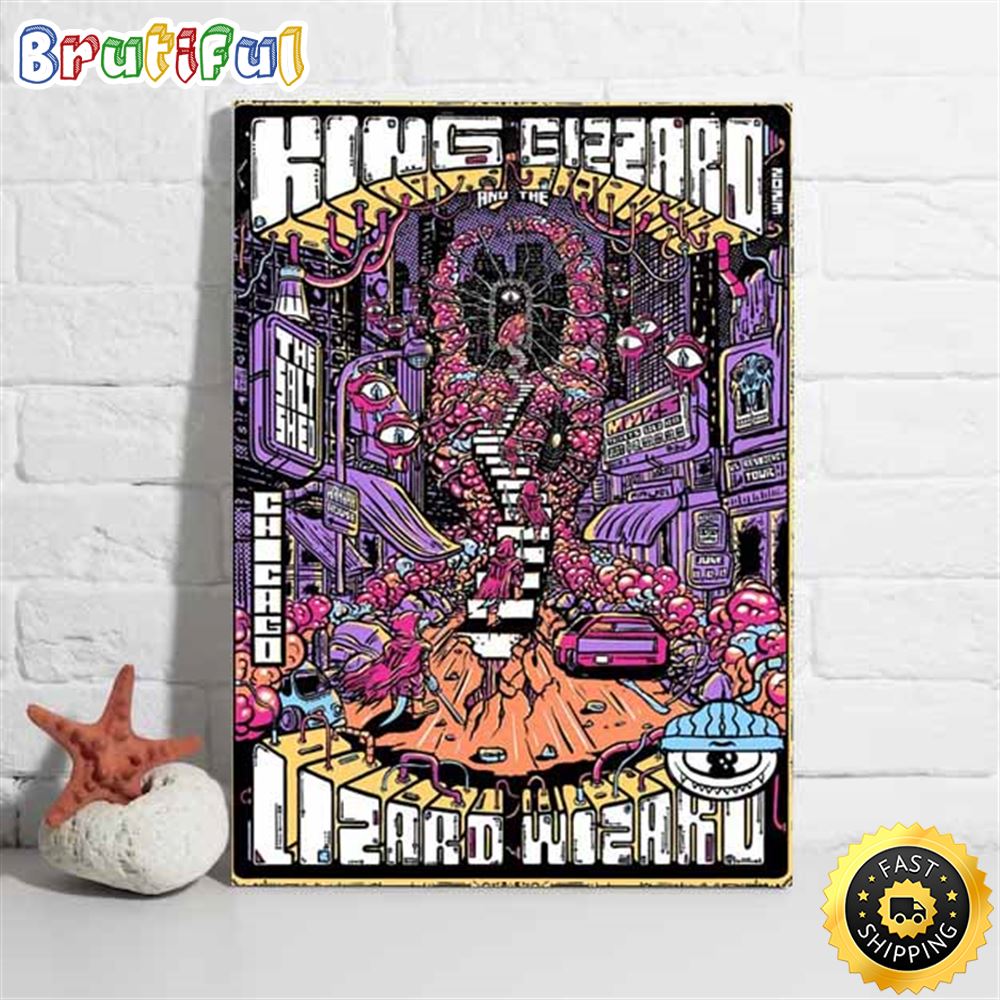 King Gizzard And The Lizard Wizard US Residency Tour 2023 Poster