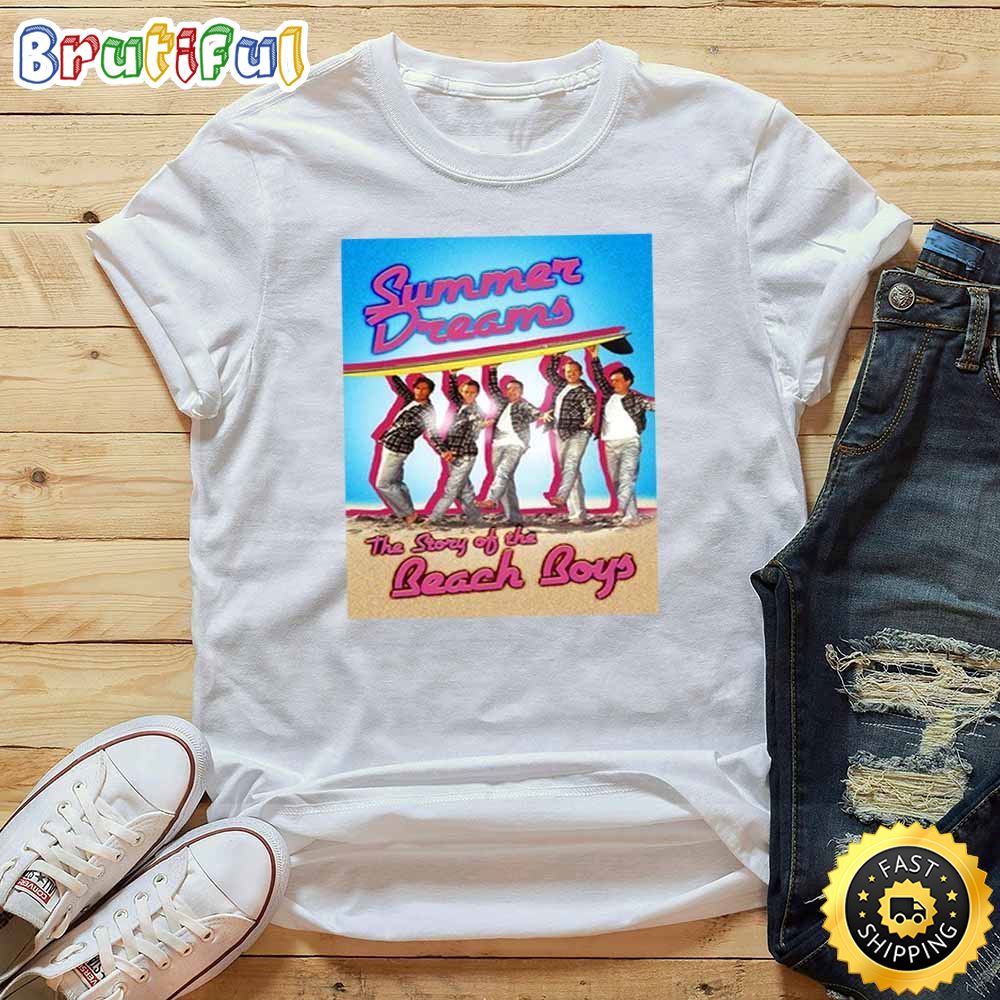 Summer Dream The Beach Boys Tour 2023 White T Shirt
