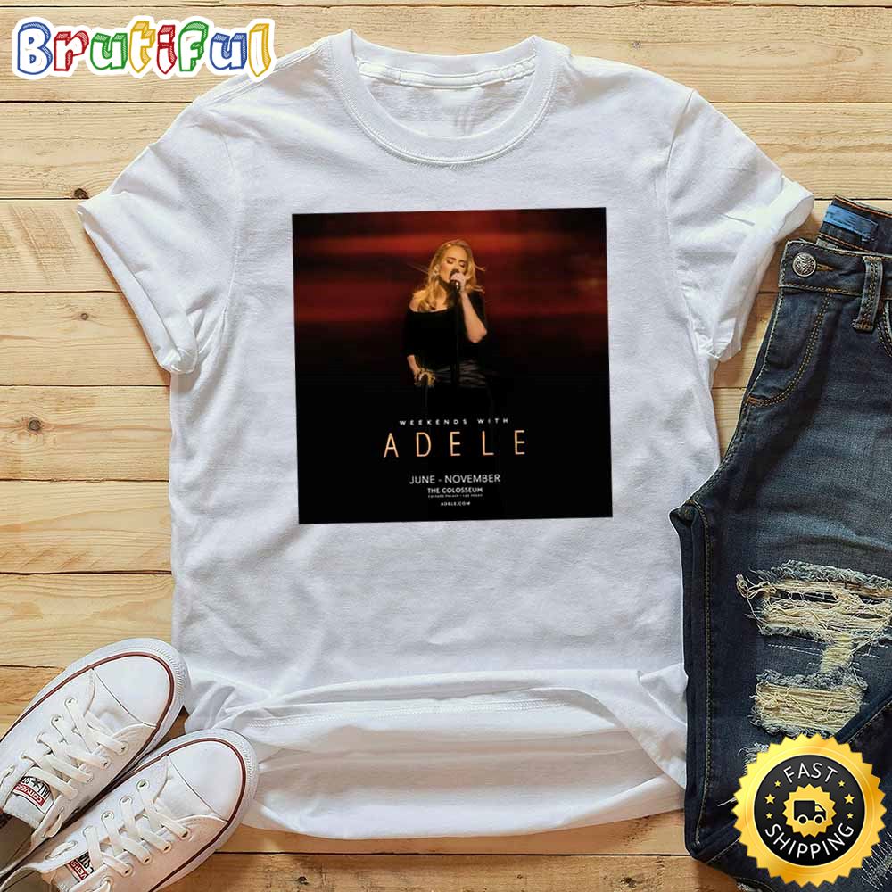 Adele The Colosseum Las Vegas Tour 2023 T Shirt