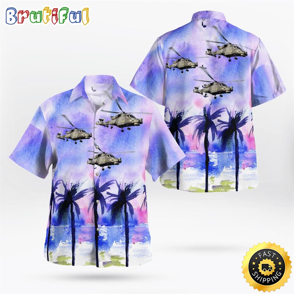Agustawestland Aw159 Wildcat Independence Day Hawaiian Shirt yqmox3