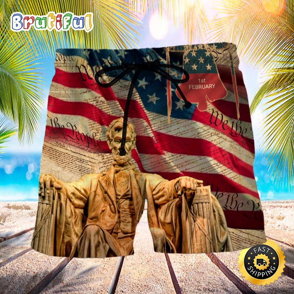 America Love Day Freedom Independence Day Beach Short lxiuoz