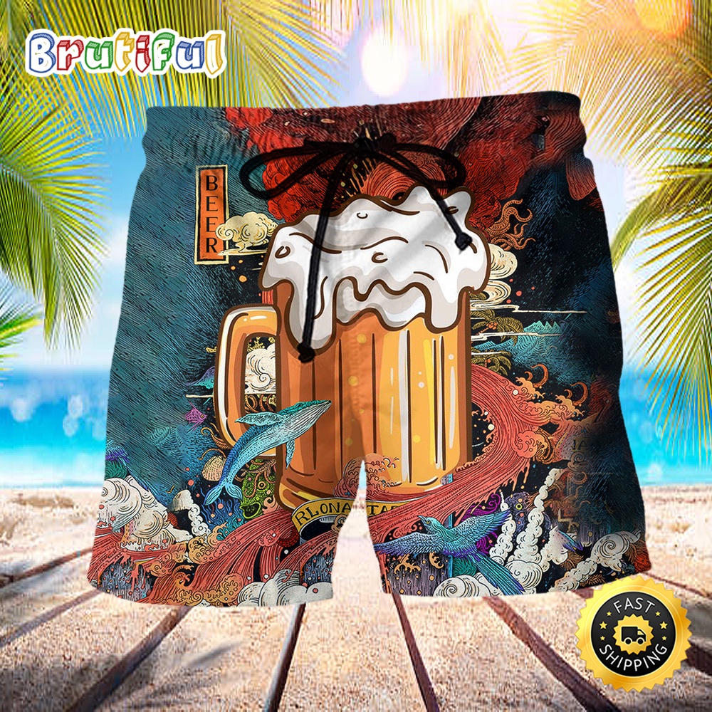 Beer Favorite Cool Style Beach Short hpjvyn