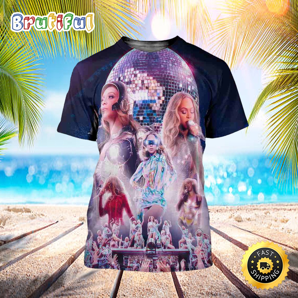 Beyonce Renaissance World Tour 2023 Summer Renaissance 3D T Shirt qiylen