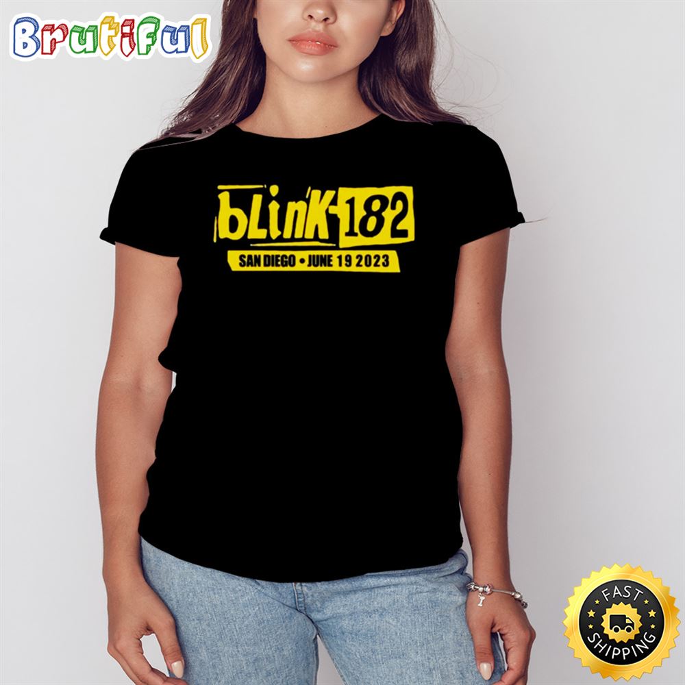 Blink 182 San Diego Ca World Tour 2023 Shirt ix0d63