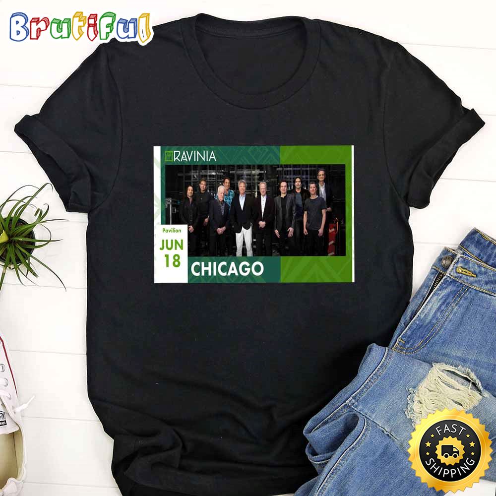 Chicago The Band Highland Park Us Tour 2023 T Shirt