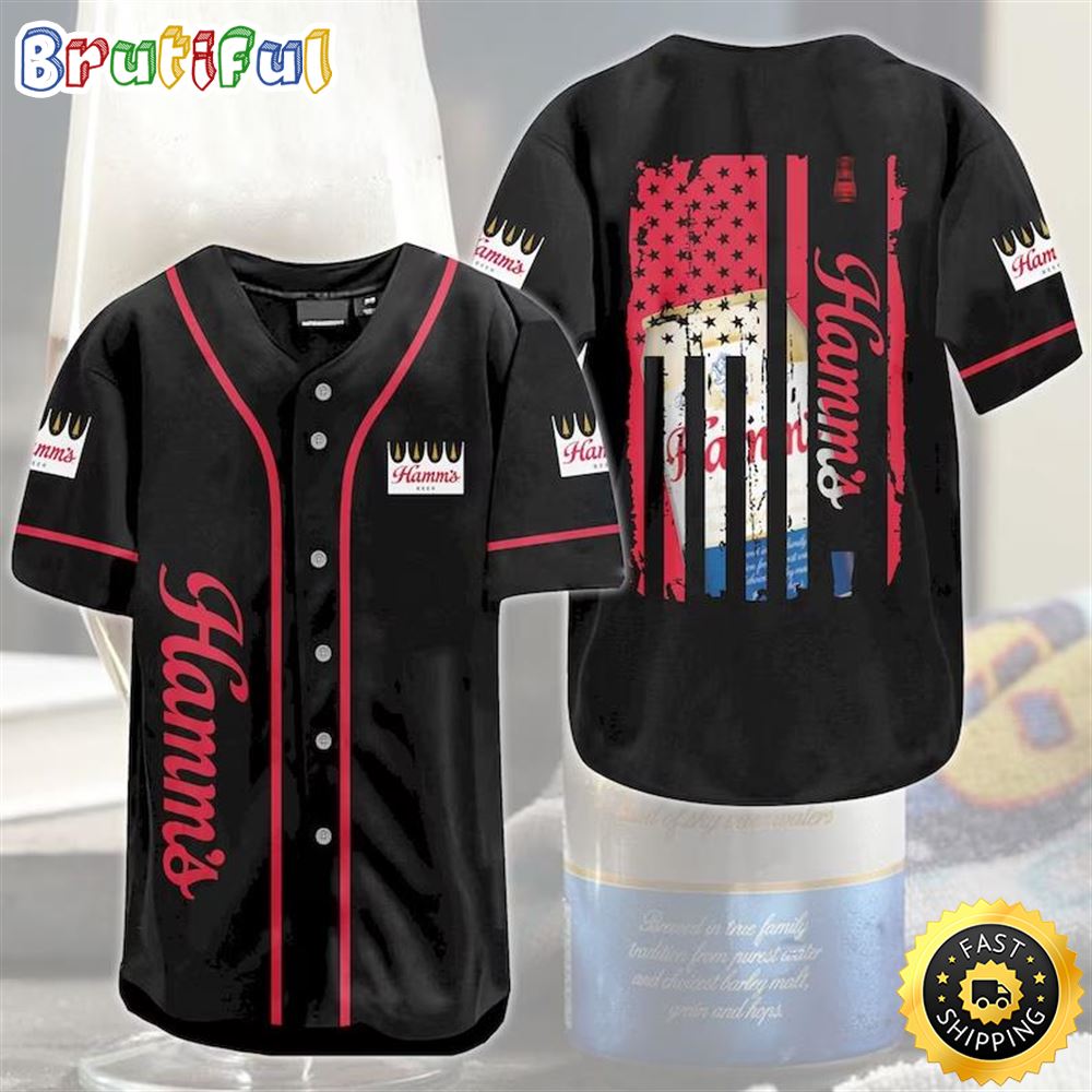 Classic Hamm s Beer Baseball Jersey zgjawd