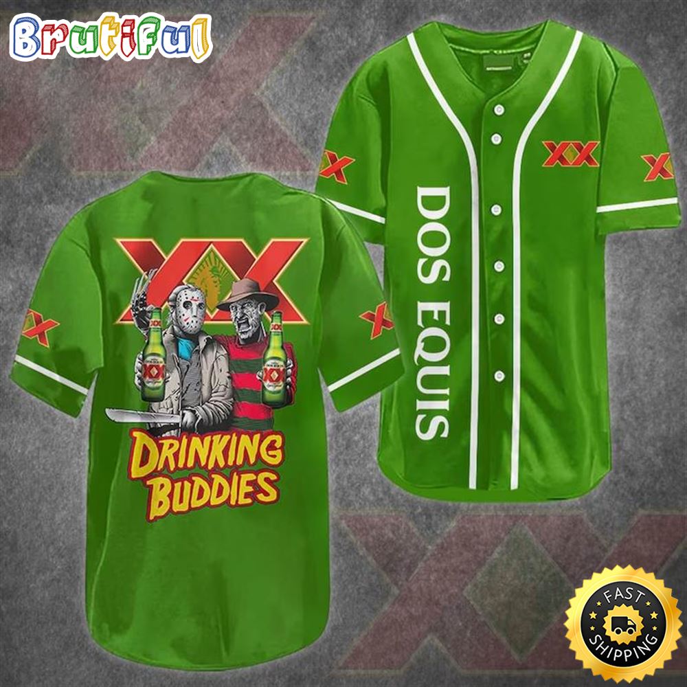 Dos Equis Beer Baseball Jersey rjyjyo